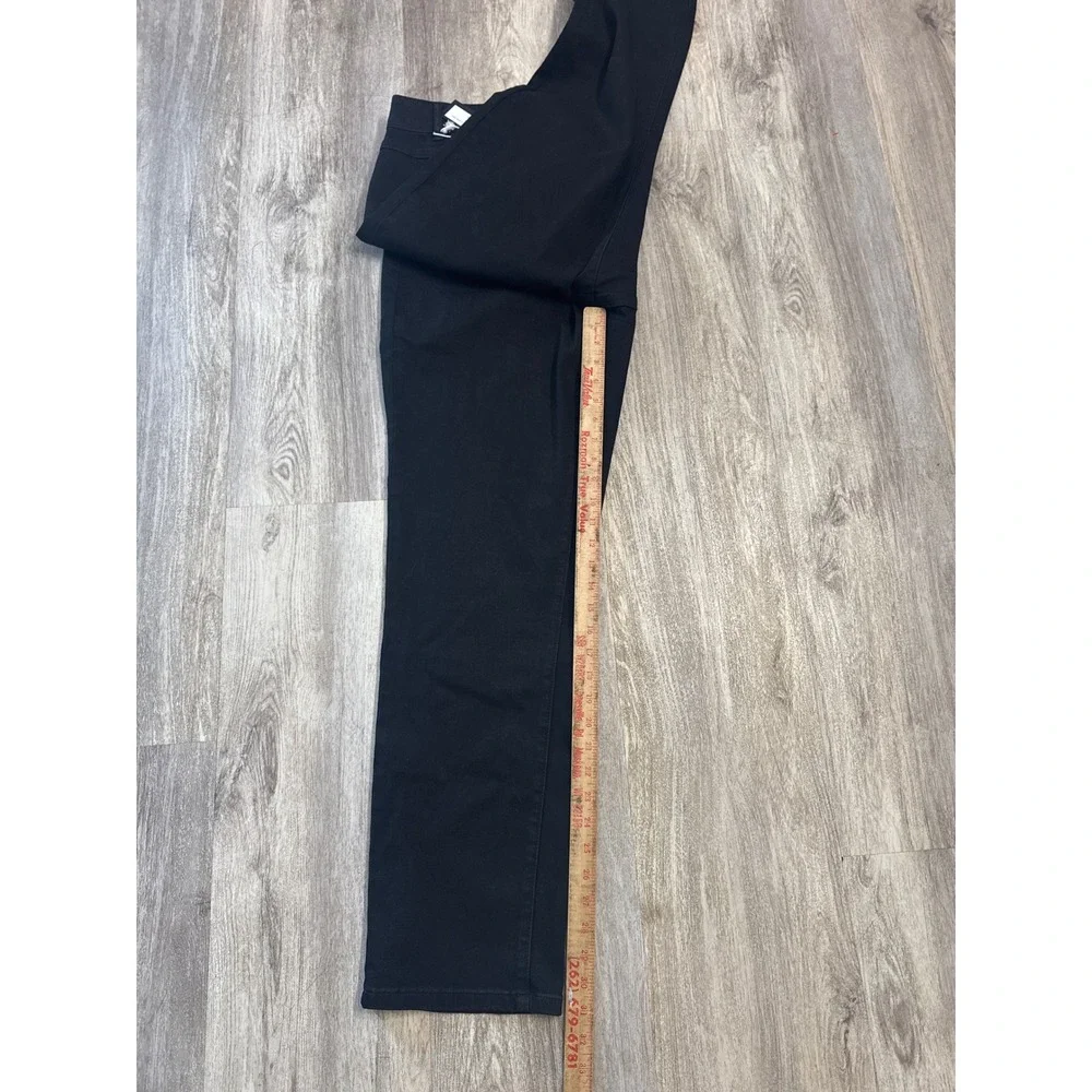 Tribal Jeans Sophia Curvy Straight Leg Black Pants Size 16W Women's‎ NWT